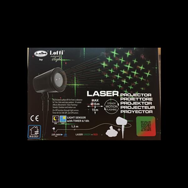 Laser Beamer voor buiten – Feest- Kerstverlichting – Lichtschuur